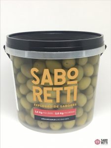 Azeitona Gordal Saboretti - Balde 2Kg