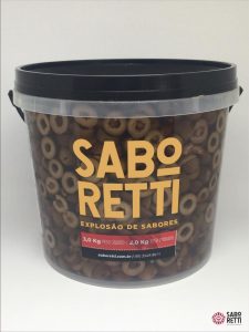 Azeitona Preta Fatiada Saboretti - Balde 2Kg