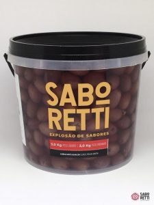 Azeitona Preta s/ Caroço Saboretti - Balde 2Kg