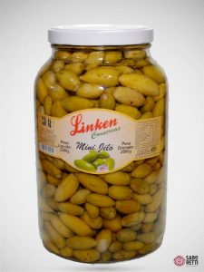 Jiló Mini em Conserva Linken - Vidro 2kg