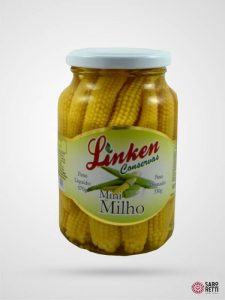 Milho Mini em Conserva Linken - Caixa 15x330gr