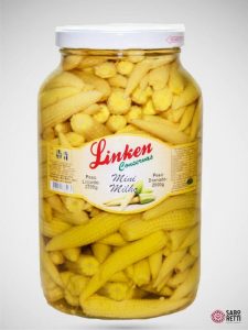 Milho Mini em Conserva Linken - Vidro 2kg