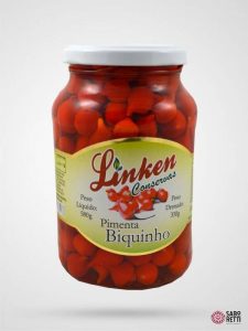 Pimenta Biquinho Conserva Linken - Caixa 15x330gr