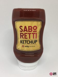 Ketchup Saboretti - Bisnaga 400gr